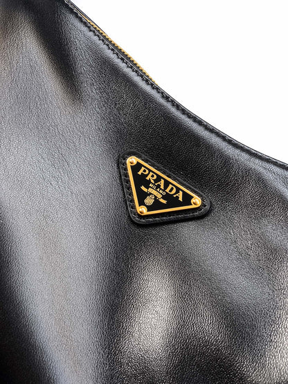 Explorer Lambskin Leather Top Handle Bag