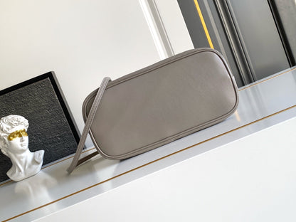 Soft Lambskin Leather Cloud Shoulder Bag
