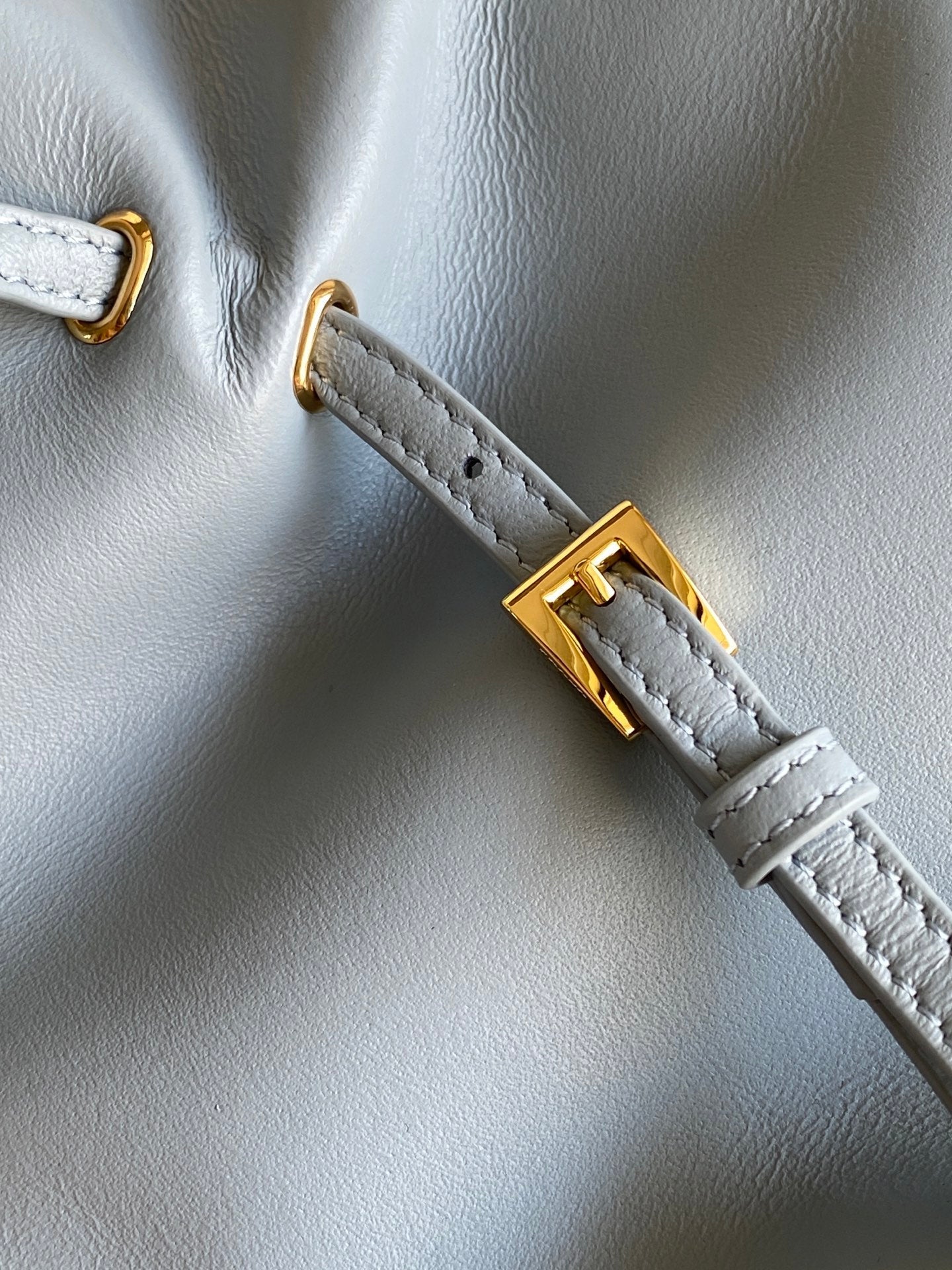 Soft Lambskin Leather Cloud Shoulder Bag