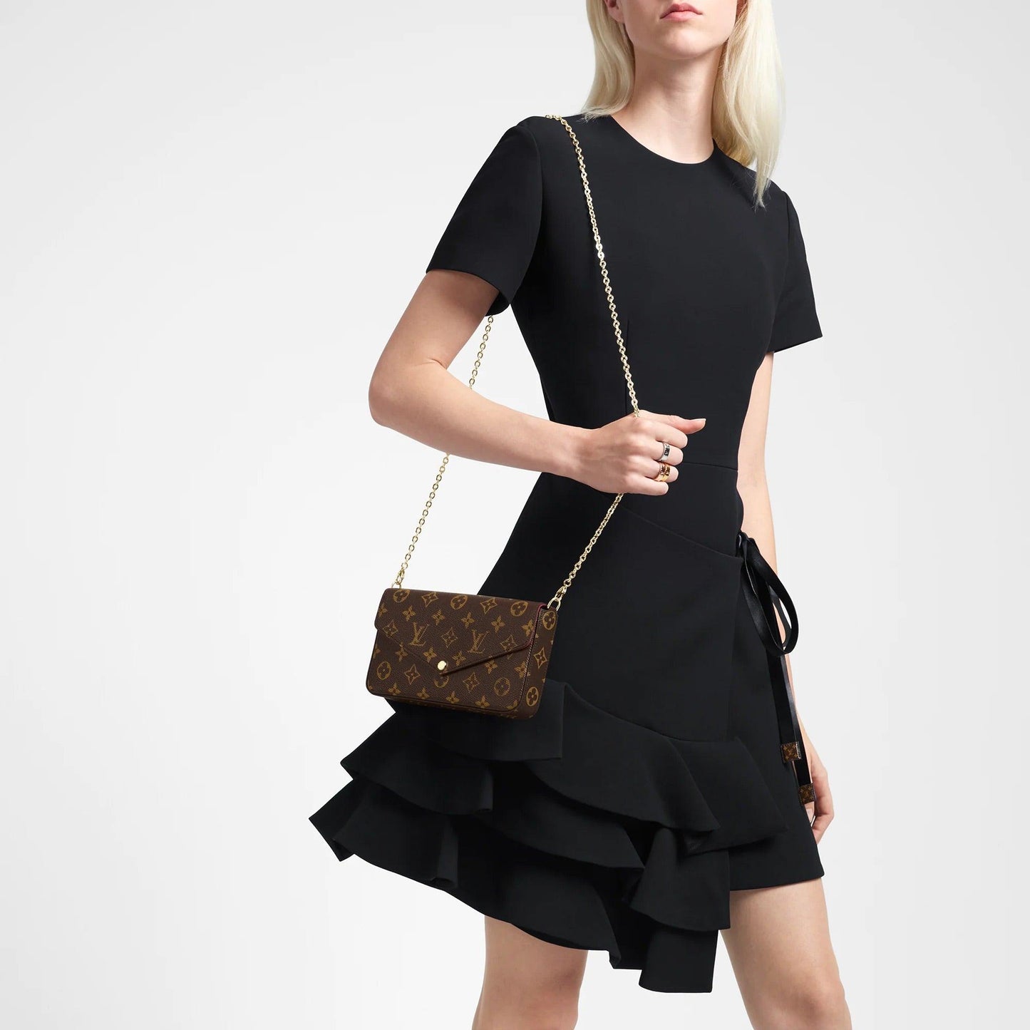 Louis Vuitton FÉLICIE POCHETTE Monogram Canvas