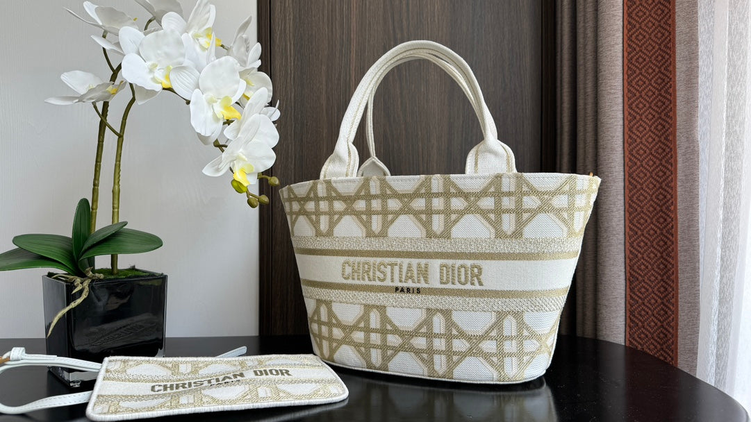 Book Tote Basket Bag