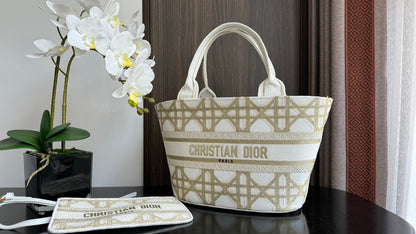 Book Tote Basket Bag