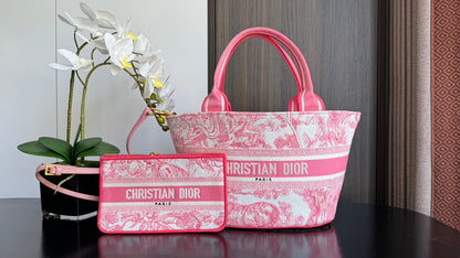 Book Tote Basket Bag