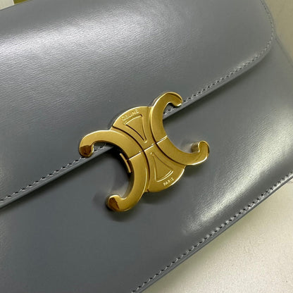 Triomphe Calfskin Shoulder Bag