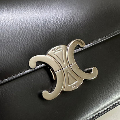 Triomphe Calfskin Shoulder Bag