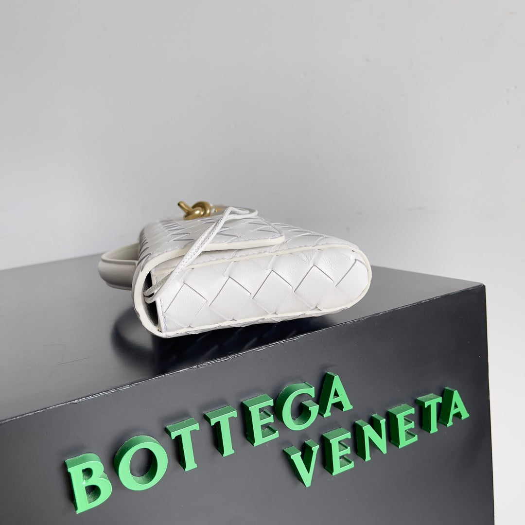 Andiamo Woven Leather Clutch Bag