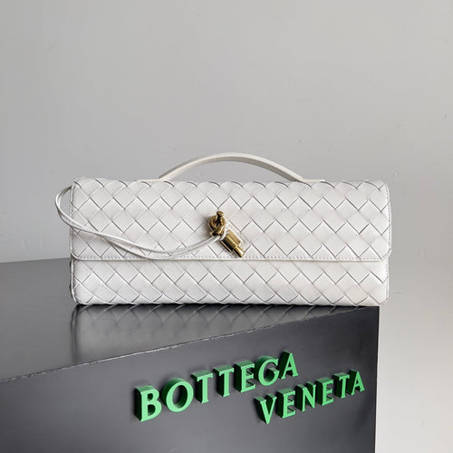 Andiamo Woven Leather Clutch Bag