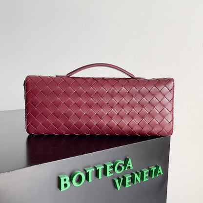 Andiamo Woven Leather Clutch Bag