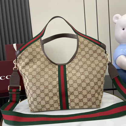 Giglio GG Supreme Tote Bag with Pouch