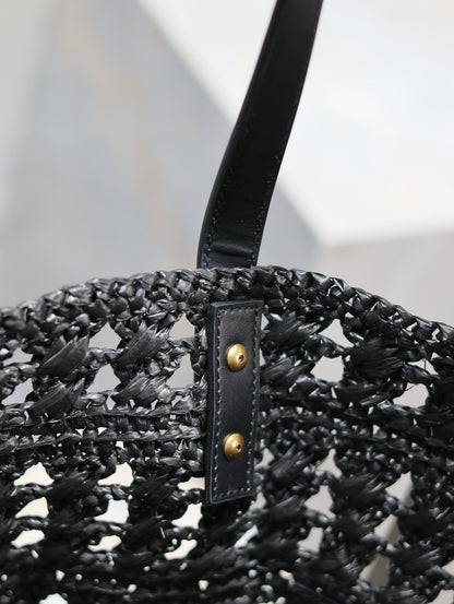 Raffia Medium Tote Bag