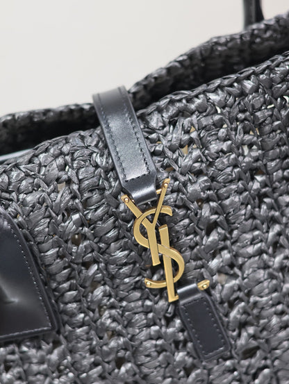 Panier Large Woven Tote Bag