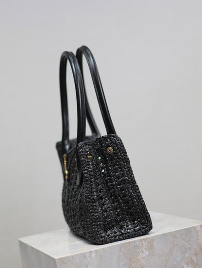 Panier Large Woven Tote Bag