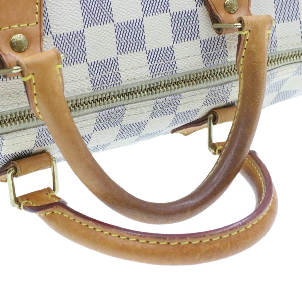 LOUIS VUITTON Damier Azur Speedy 30 Hand Bag LV DU2029