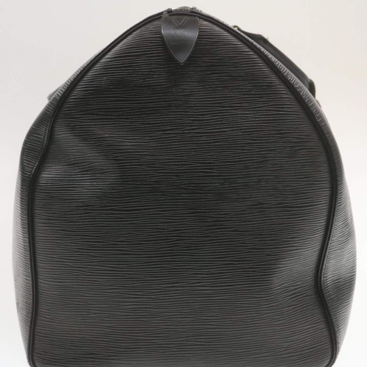 Louis Vuitton Epi Keepall 55 Boston Bag Black