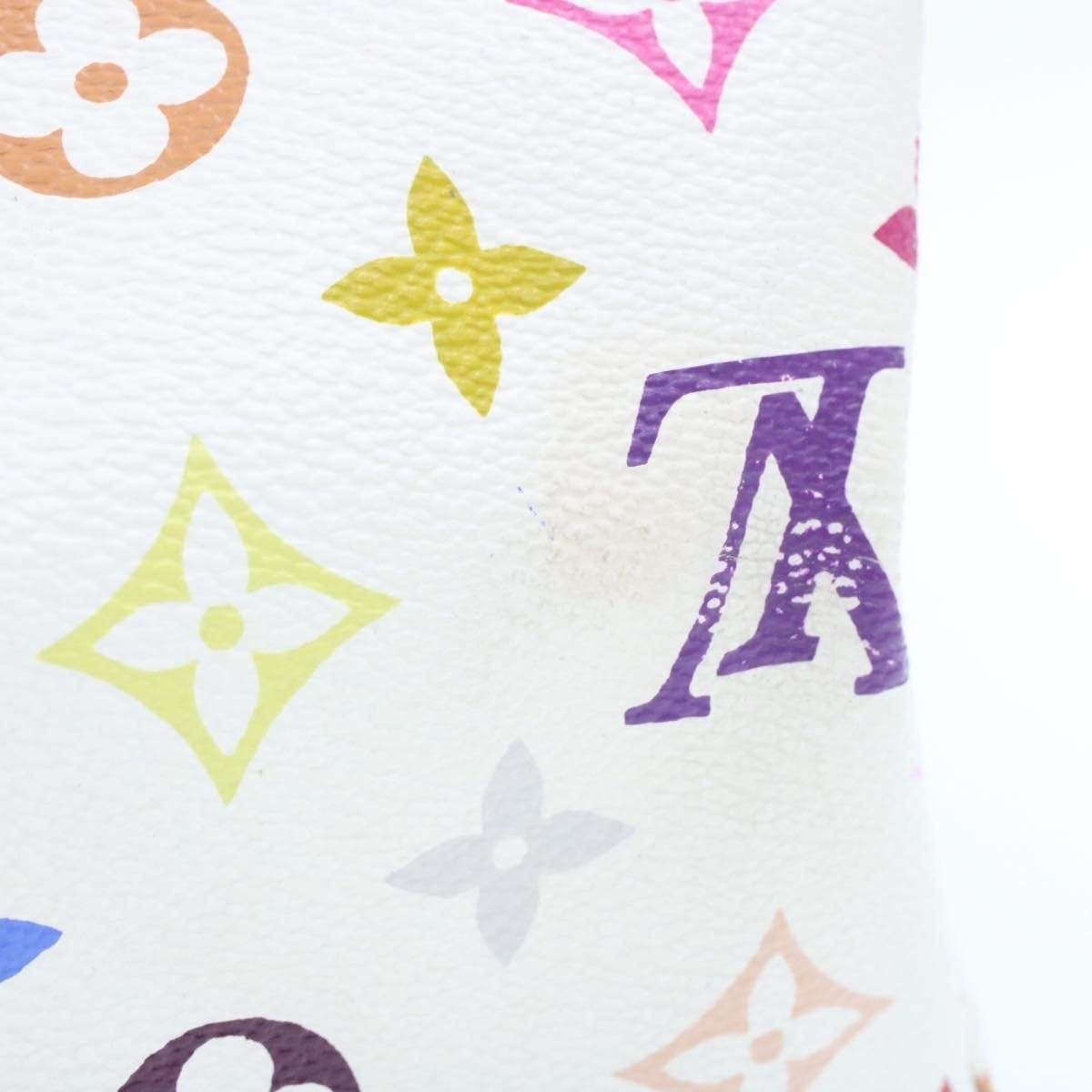 LOUIS VUITTON Monogram Murakami White Speedy 30 HandBag