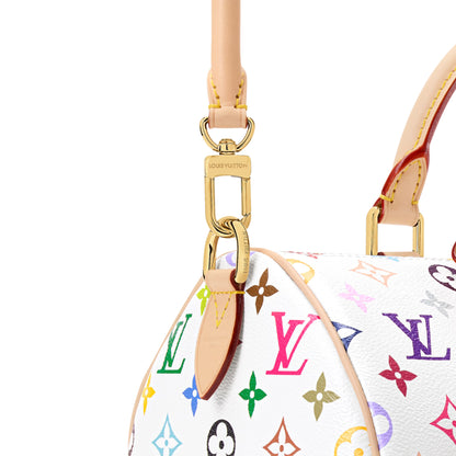 Louis Vuitton Monogram Multicolor White Speedy 30